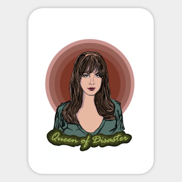 Lana del rey Sticker by faeyzamd